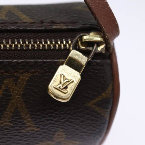 LOUIS VUITTON Monogram Papillon Pouch LV Auth 75515 - Picture 11 of 16